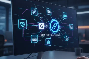 Infographic illustrating various effective strategies to get free backlinks for SEO improvement.