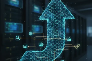 Graphic showing strong, relevant good backlinks building a website's authority for SEO.